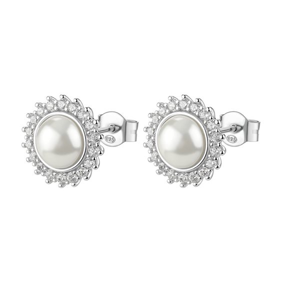 Orecchini Brosway Donna FANCY INFINITE WHITE in Argento Perla FIW146 - FIW146